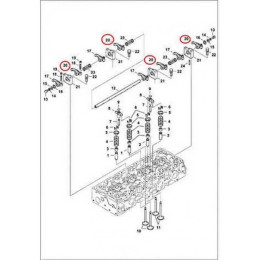 7000669 Коромысло выпускного клапана Bobcat
