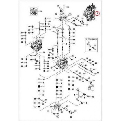 7329262 Гидрораспределитель Bobcat