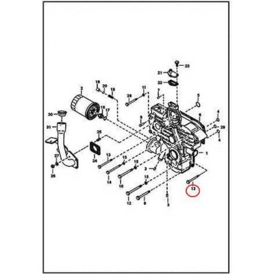 6653808 Болт Bobcat 6653808 Болт Bobcat