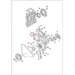 6698546 Корпус шестерен Bobcat