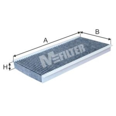 K 9037 C Фильтр салона угольный K 9037 C Фильтр салона угольный