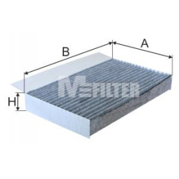 K 9044 C Фільтр салона вугільний K 9044 C Фільтр салона вугільний