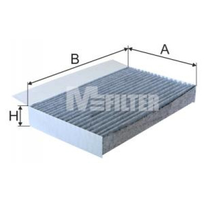 K 9044 C Фильтр салона угольный K 9044 C Фильтр салона угольный