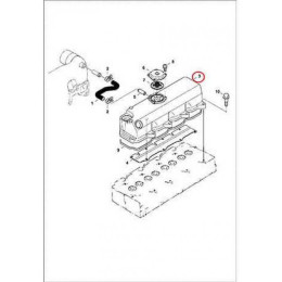 7010356 Крышка клапанная Bobcat