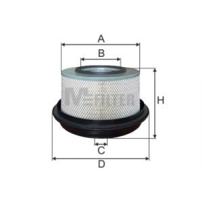 A 568 Фильтр воздушный A 568 Фильтр воздушный