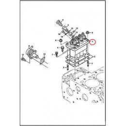 6685511 Насос топливный высокого давления (ТНВД) Bobcat