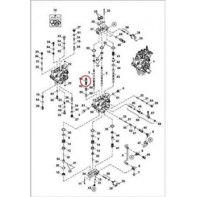 7219324 Гидроклапан г/с предохранительный Bobcat