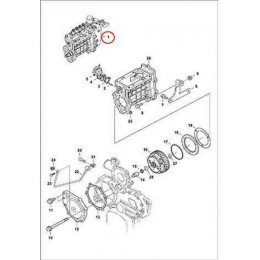 7017209 Насос топливный высокого давления (ТНВД) Bobcat