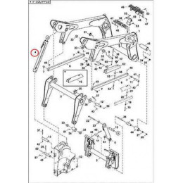 7232657 Гідроциліндр стріли Bobcat