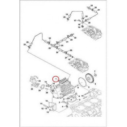 7012015 Насос топливный высокого давления (ТНВД) Bobcat