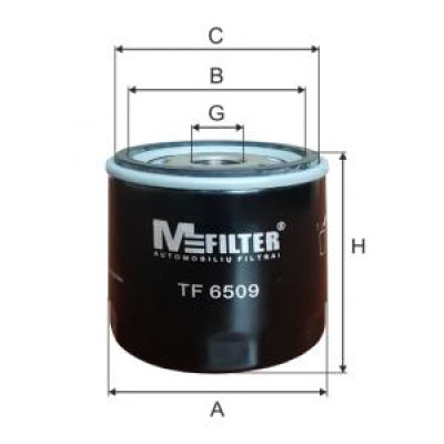 TF 6509 Фильтр масла TF 6509 Фильтр масла