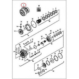 6674738REM Гидромотор хода Bobcat