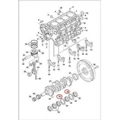 6680741 Полукольцо клонировали, std, верх Bobcat