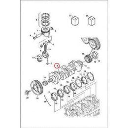 7008534 Вал коленчатый Bobcat