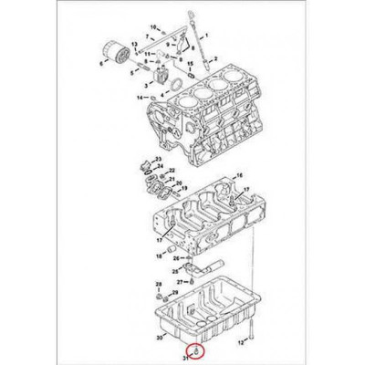 6685925 Болт поддона Bobcat