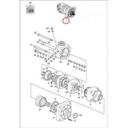 6688442 Гидромотор хода Bobcat