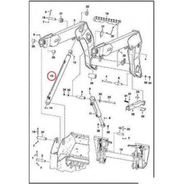 6815757 Гидроцилиндр стрелы Bobcat
