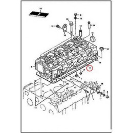 6685078 Прокладка ГБЦ (.045 inch (1.15mm) thick) Bobcat 6685078 Прокладка ГБЦ (.045 inch (1.15mm) thick) Bobcat