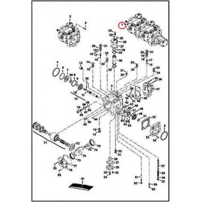6685840REM Гидронасос, без н/ш Bobcat