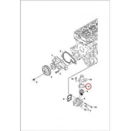 7020988 Прокладка корпусу термостата Bobcat 7020988 Прокладка корпусу термостата Bobcat