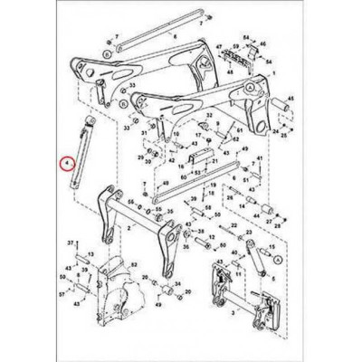 7205198 Гідроциліндр стріли Bobcat