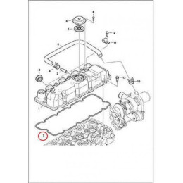 7000673 Прокладка крышки клапанов Bobcat 7000673 Прокладка крышки клапанов Bobcat
