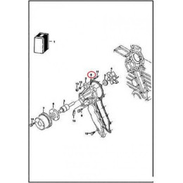 6666804 Прокладка водяного насоса Bobcat 6666804 Прокладка водяного насоса Bobcat