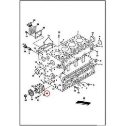 6666782 Прокладка насоса масляного Bobcat 6666782 Прокладка насоса масляного Bobcat