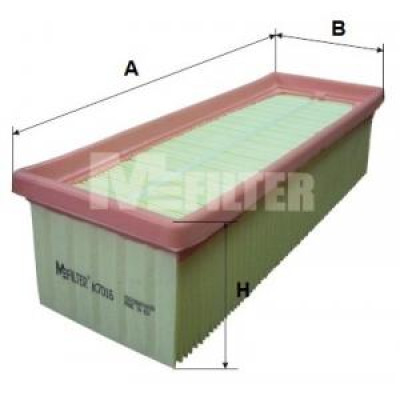 K 7016 Фильтр воздушный K 7016 Фильтр воздушный