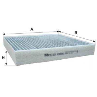 K 9069 C Фильтр салона угольный K 9069 C Фильтр салона угольный