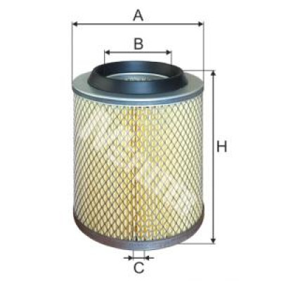 A 140 Фильтр воздушный (аналог A 143) A 140 Фильтр воздушный (аналог A 143)