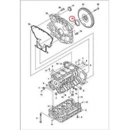 7008390 Сальник корпуса шестерен Bobcat