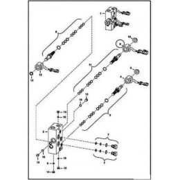 6676242 Катушка клапана хода Bobcat 6676242 Катушка клапана хода Bobcat
