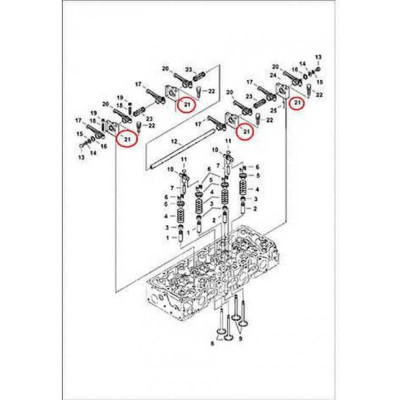7008407 Стійка коромисла Bobcat
