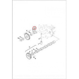 6698113 Вал шестерни промежуточной Bobcat