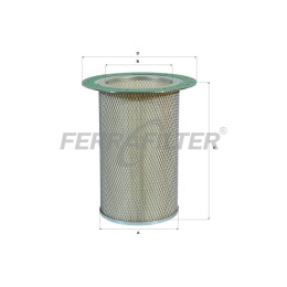 4S8340 CATERPILLAR Внутрішній повітряний фільтр 4S8340 CATERPILLAR Внутрішній повітряний фільтр