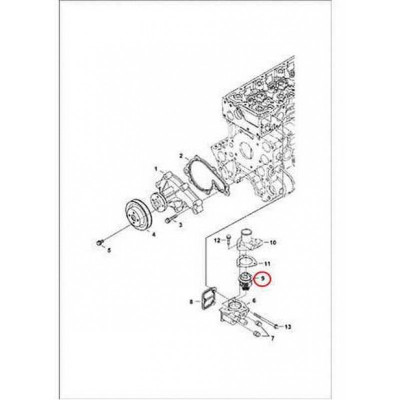 6680850 Термостат Bobcat 6680850 Термостат Bobcat