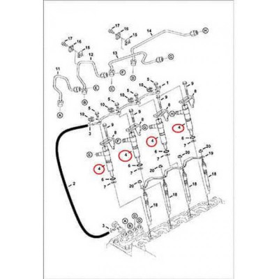 7019202 / 7019202REM Форсунка Bobcat