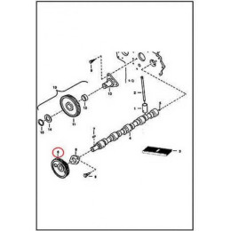 6684792 Шестерня распределительного вала Bobcat