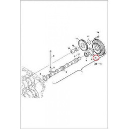 7000758 Шестерня распределительного вала Bobcat