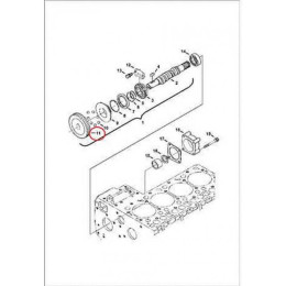 6655212 Шестерня приводу ТНВД Bobcat 6655212 Шестерня приводу ТНВД Bobcat