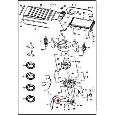 7100034 Шкив привода вентилятора, экспорт, 140 мм (Export) Bobcat 7100034 Шкив привода вентилятора, экспорт, 140 мм (Export) Bobcat