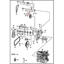 6726539 Шків приводу д / н (3-х ручевой) Bobcat 6726539 Шків приводу д / н (3-х ручевой) Bobcat
