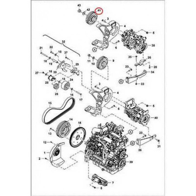 7155309 Шкив привода д/н Bobcat 7155309 Шкив привода д/н Bobcat