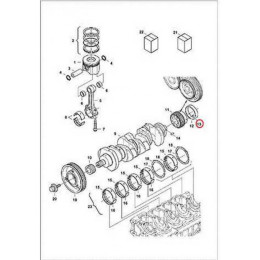 3974395 Штифт (вал колінчастий) Bobcat 3974395 Штифт (вал колінчастий) Bobcat