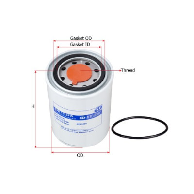 600-311-4120 Паливний фільтр 600-311-4120 Паливний фільтр