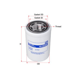 6677652, 8T7478, 402020306 Гидравлический фильтр 6677652, 8T7478, 402020306 Гидравлический фильтр