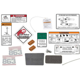 Комплект наклейок Bobcat, 6901376 Комплект наклейок Bobcat, 6901376