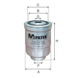 DF 3522 Фільтр паливний DF 3522 Фільтр паливний