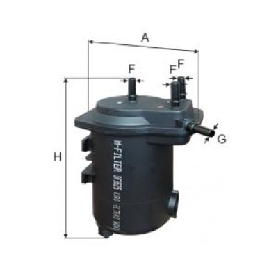DF 3525 Фильтр топливный DF 3525 Фильтр топливный